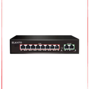 سوئیچ شبکه POE (8 پورت گیگ و 2 پورت گیگ) EL-1SG0820GP-120W (V2)