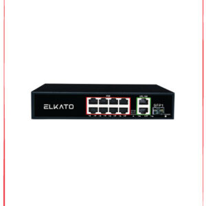 سوئیچ شبکه POE (8 پورت صد و 2 پورت گیگ) EL-1SB0821GP-120W