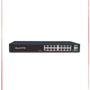 سوئیچ شبکه POE (16 پورت گیگ و 2 پورت گیگ) EL-1SG1602GP-250W