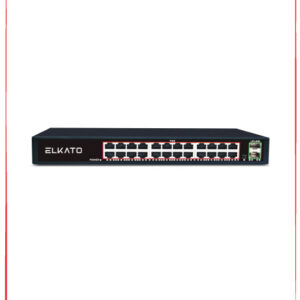 سوئیچ شبکه POE (24 پورت گیگ و 2 پورت گیگ) EL-1SG2402GP-320W