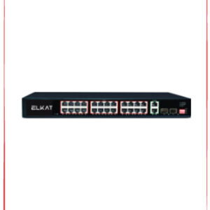 سوئیچ شبکه POE (24 پورت صد و 2 پورت گیگ)EL-1SB2422GP-320W (V2)