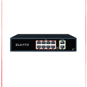 سوئیچ شبکه POE (8 پورت صد و 2 پورت گیگ) EL-1SBL082GP-120W
