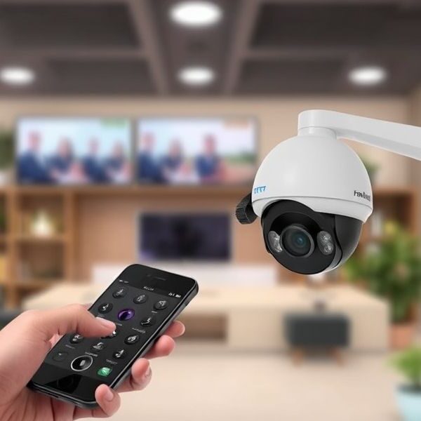کنترل از راه دور دوربین مداربسته
